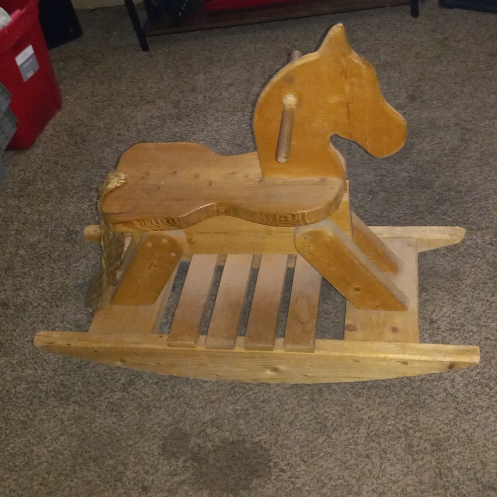 Wooden Rocking horse